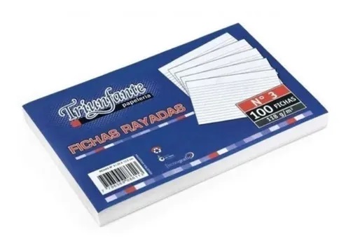 FICHA N*3 TRIUNFANTE  X UNIDAD